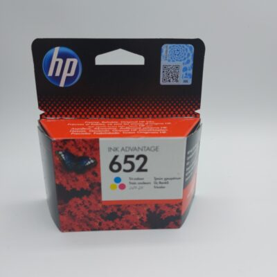 ראש דיו צבעוני מקורי HP 652 F6V24AE