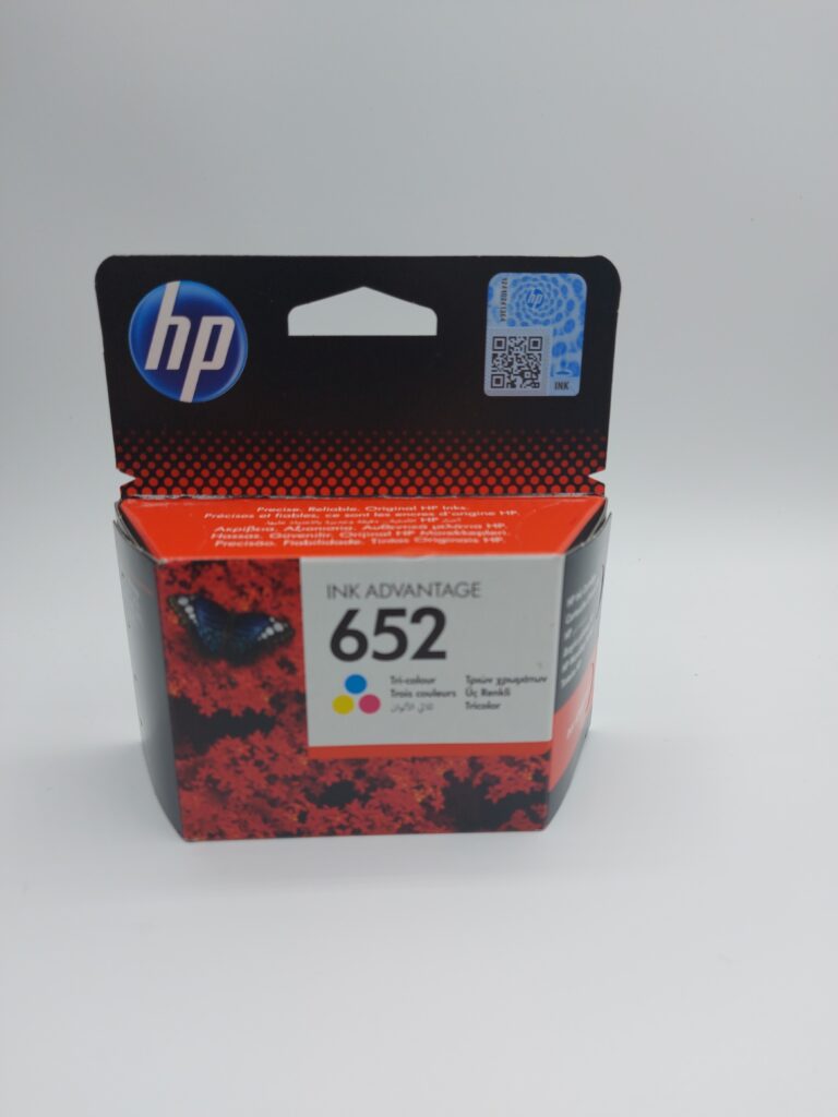 ראש דיו צבעוני מקורי HP 652 F6V24AE