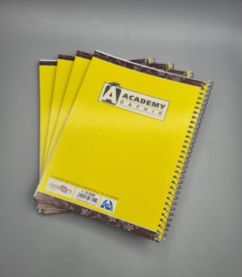 מחברת קטנה A5 ספירלה ( שורות , משבצות )